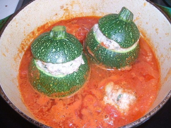 Courgette farcies à ma façon