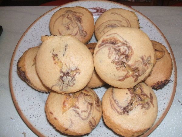 Cake marbré tout simple