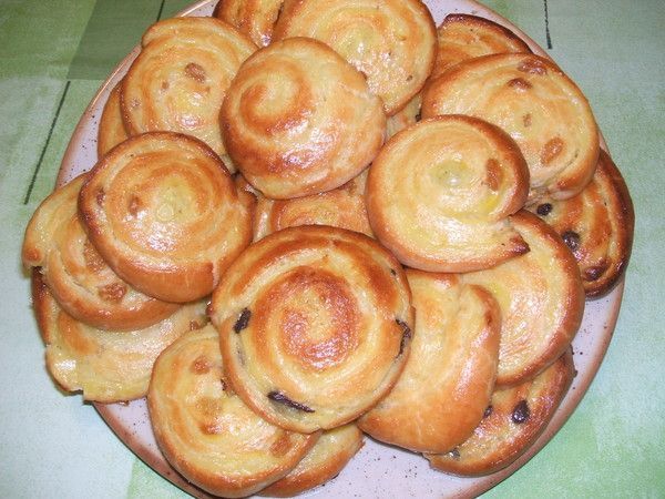 Escargots raisins ou pépites